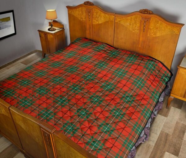 Tartanclans Premium Quilt, MacAulay Ancient Tartan Quilt - Image 10