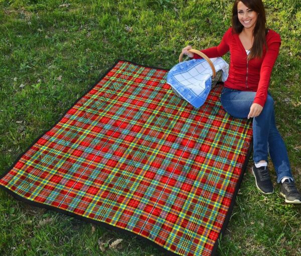 Tartanclans Premium Quilt, Ogilvie Tartan Quilt - Image 2