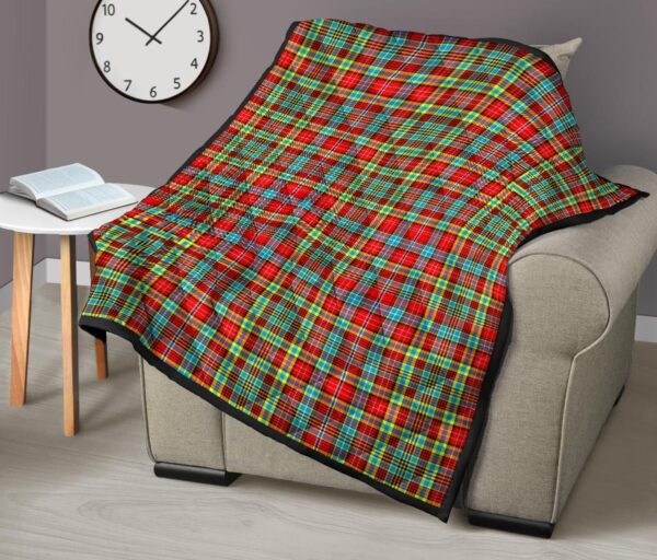 Tartanclans Premium Quilt, Ogilvie Tartan Quilt - Image 7