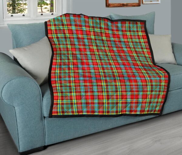 Tartanclans Premium Quilt, Ogilvie Tartan Quilt - Image 9