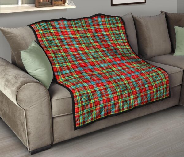 Tartanclans Premium Quilt, Ogilvie Tartan Quilt - Image 6