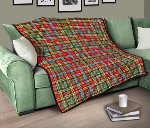 Tartanclans Premium Quilt, Ogilvie Tartan Quilt - Image 8