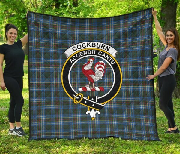 Tartanclans Premium Quilt, Cockburn Modern Tartan Quilt