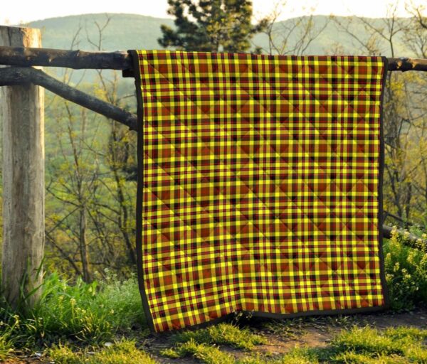 Tartanclans Premium Quilt, Jardine Tartan Quilt - Image 4