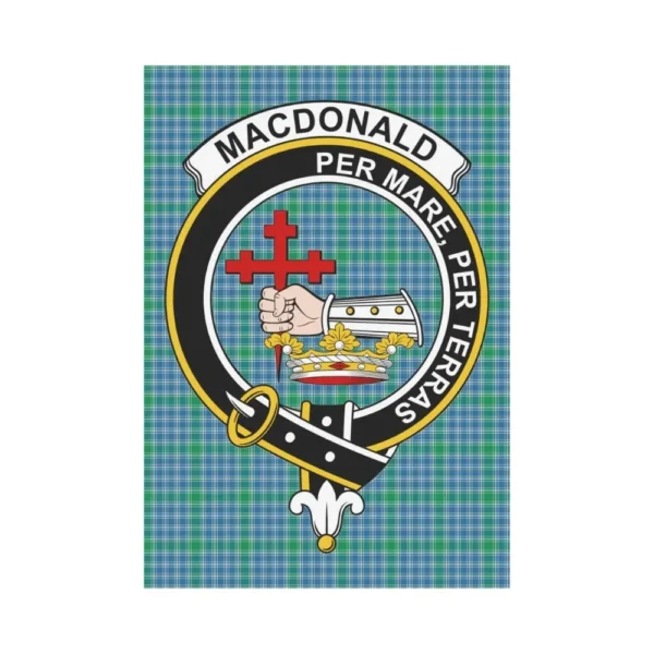 Tartanclans Garden Flag, Tartan Macdonald Lord Of The Isle Flag Clan Badge - Image 2