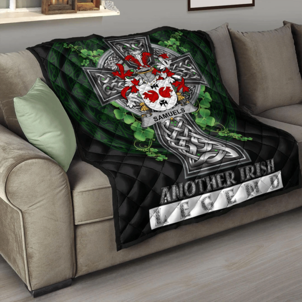 Samuels Irish Family Crest Premium Quilt - Irish Legend - Image 3