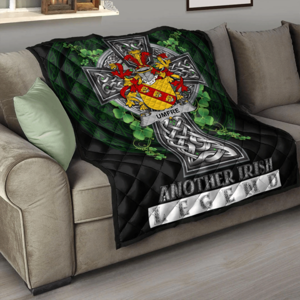 Umfre Irish Family Crest Premium Quilt - Irish Legend - Image 3