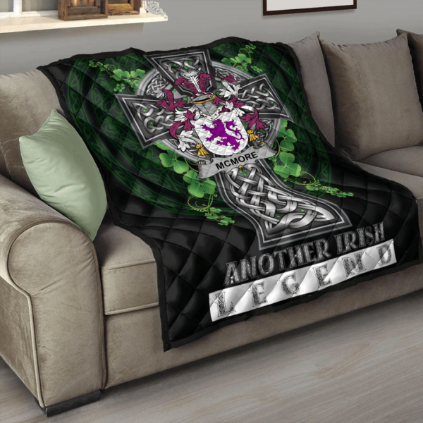 McMore or More Irish Family Crest Premium Quilt - Irish Legend - Image 3