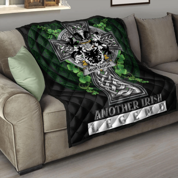 Murtaugh Irish Family Crest Premium Quilt - Irish Legend - Image 3