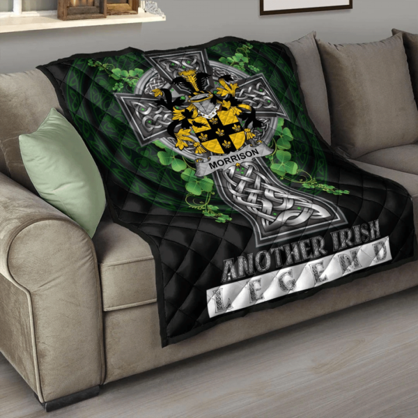 Morrison Irish Family Crest Premium Quilt - Irish Legend - Image 3