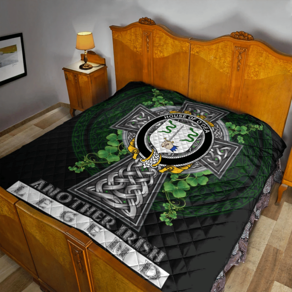 House of O'DEA Irish Family Crest Premium Quilt - Irish Legend - Image 2