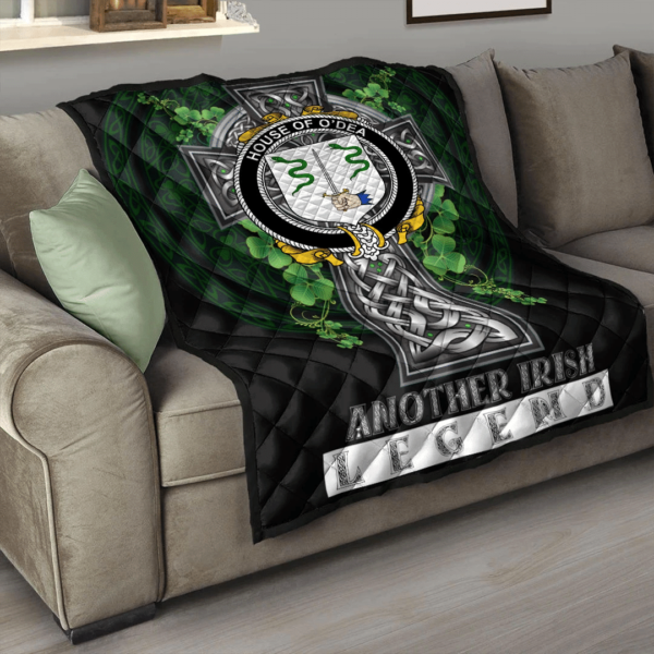 House of O'DEA Irish Family Crest Premium Quilt - Irish Legend - Image 3