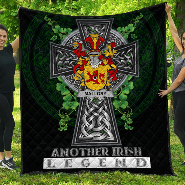 Mallory Irish Family Crest Premium Quilt - Irish Legend