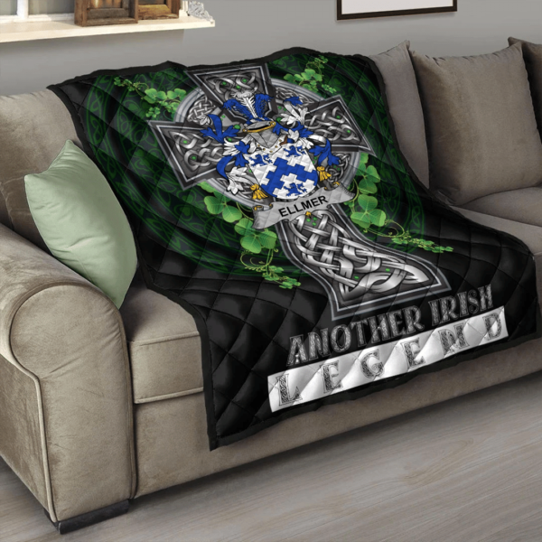 Ellmer Irish Family Crest Premium Quilt - Irish Legend - Image 3