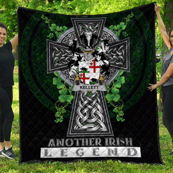 Kellett Irish Family Crest Premium Quilt - Irish Legend