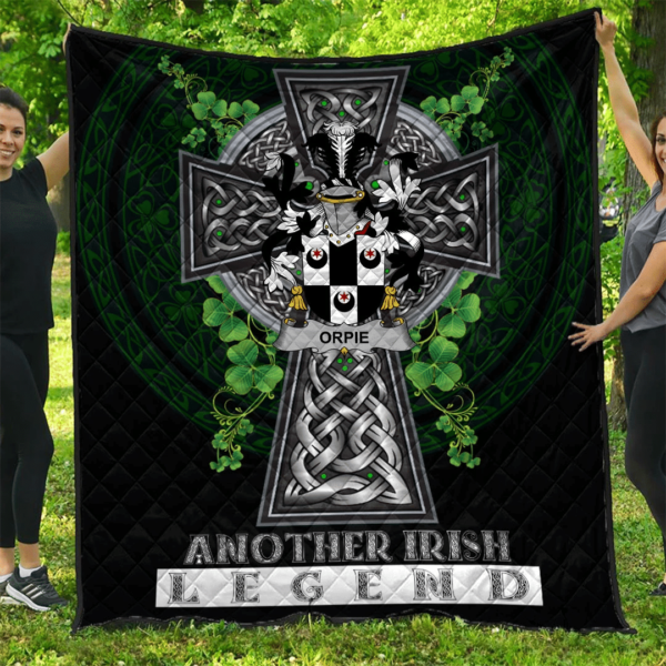 Orpie Irish Family Crest Premium Quilt - Irish Legend