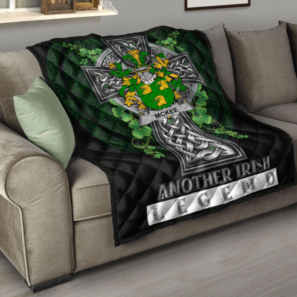 Kee or McKee Irish Family Crest Premium Quilt - Irish Legend - Image 3