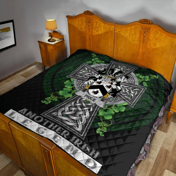 Price Irish Family Crest Premium Quilt - Irish Legend - Image 2