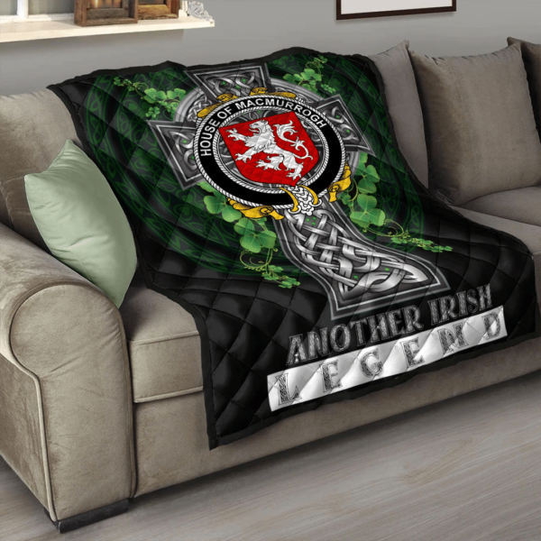 House of MACMURROGH Irish Family Crest Premium Quilt - Irish Legend - Image 3