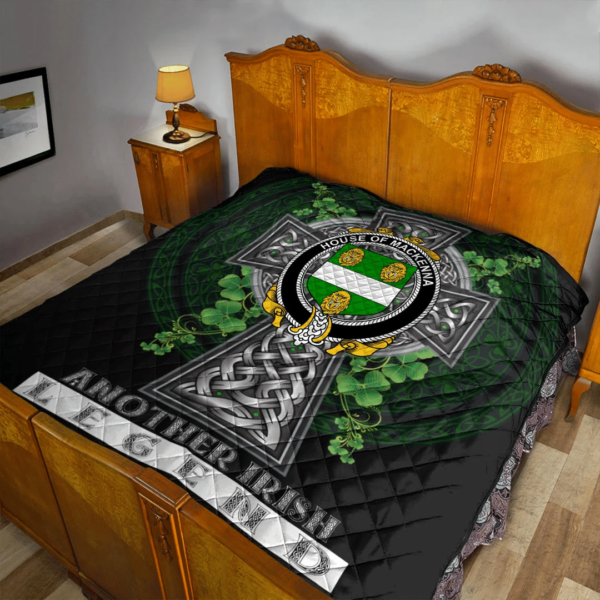 House of MACKENNA Irish Family Crest Premium Quilt - Irish Legend - Image 2