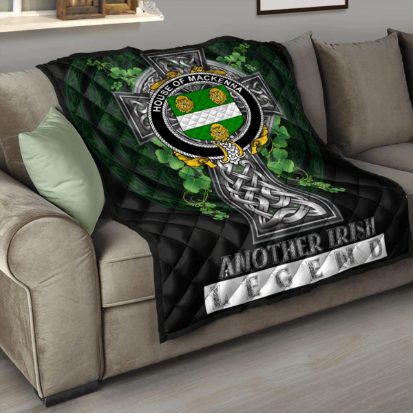 House of MACKENNA Irish Family Crest Premium Quilt - Irish Legend - Image 3