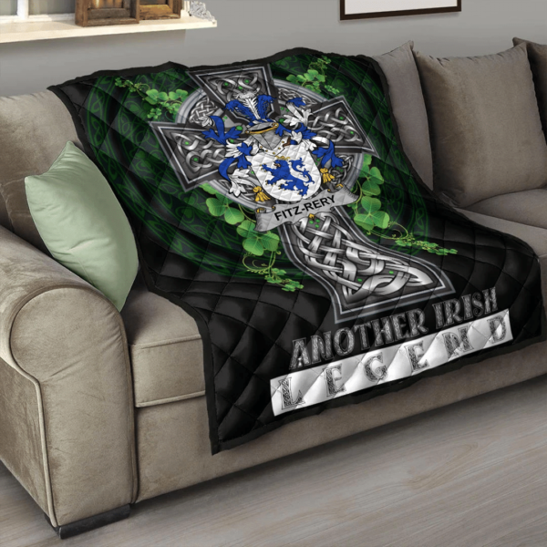 Fitz-Rery Irish Family Crest Premium Quilt - Irish Legend - Image 3