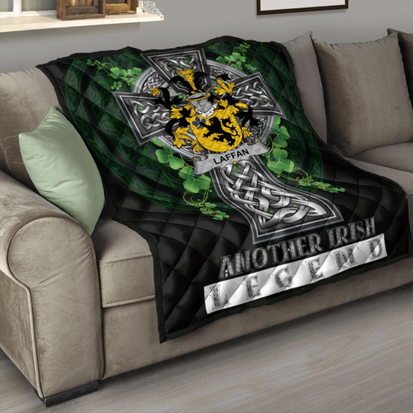 Laffan Irish Family Crest Premium Quilt - Irish Legend - Image 3