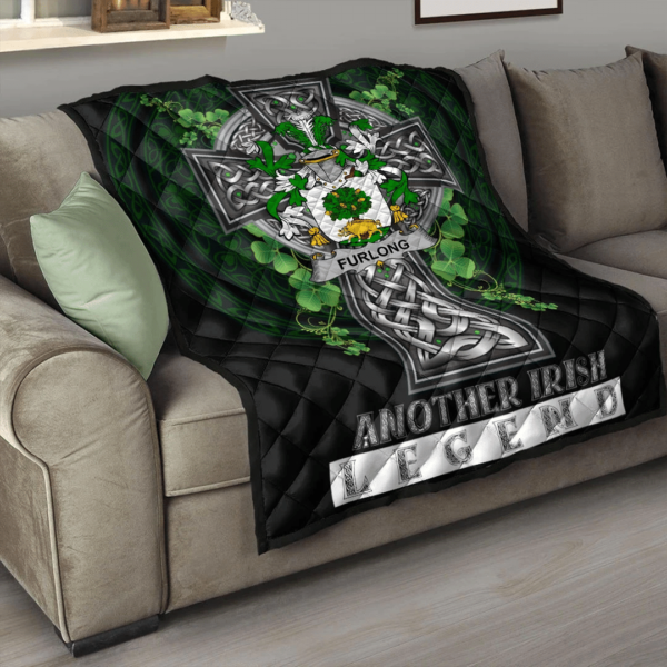 Furlong Irish Family Crest Premium Quilt - Irish Legend - Image 3