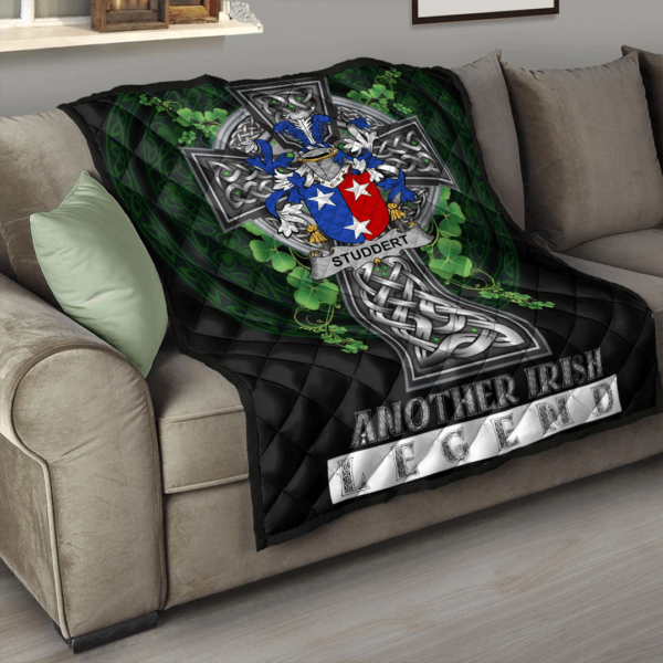 Studdert Irish Family Crest Premium Quilt - Irish Legend - Image 3