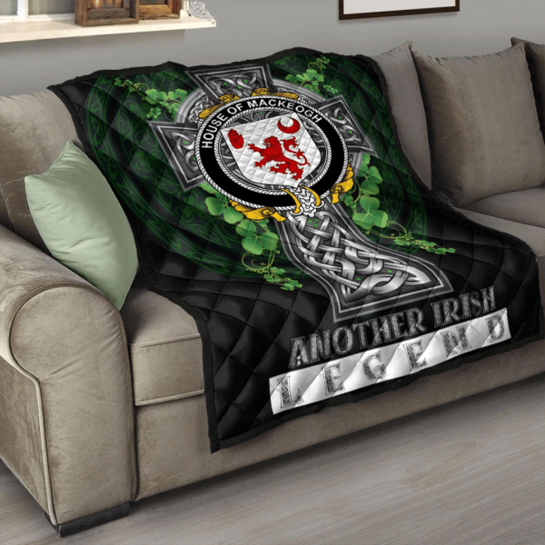 House of MACKEOGH Irish Family Crest Premium Quilt - Irish Legend - Image 3