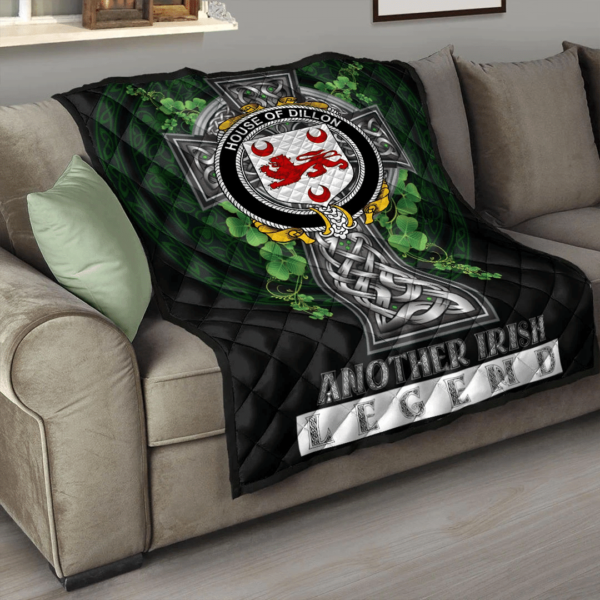 House of DILLON Irish Family Crest Premium Quilt - Irish Legend - Image 3