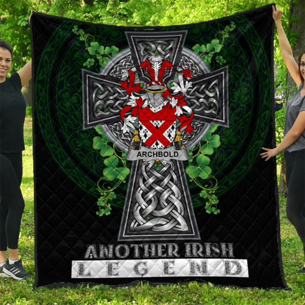 Archbold Irish Family Crest Premium Quilt - Irish Legend