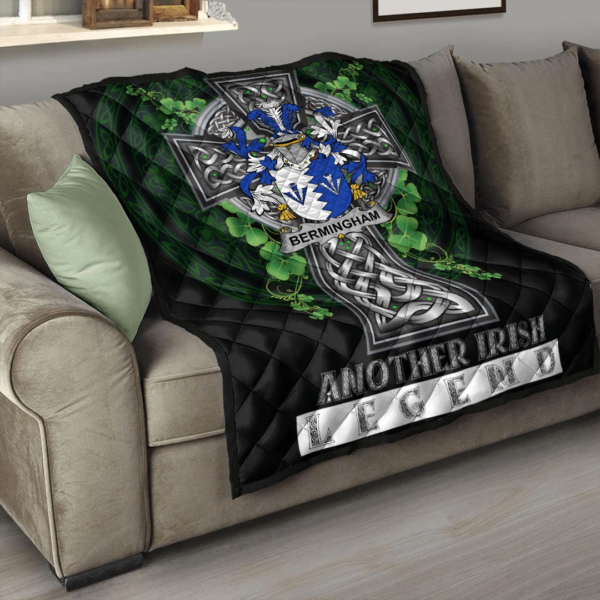 Bermingham Irish Family Crest Premium Quilt - Irish Legend - Image 3