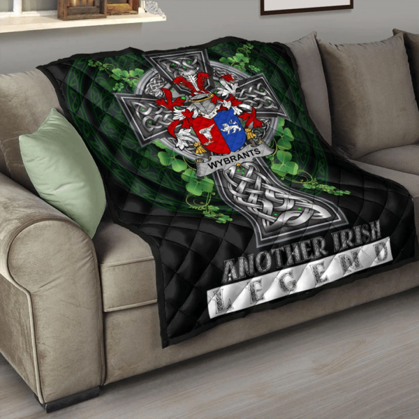 Wybrants Irish Family Crest Premium Quilt - Irish Legend - Image 3