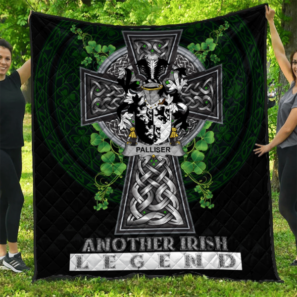 Palliser Irish Family Crest Premium Quilt - Irish Legend