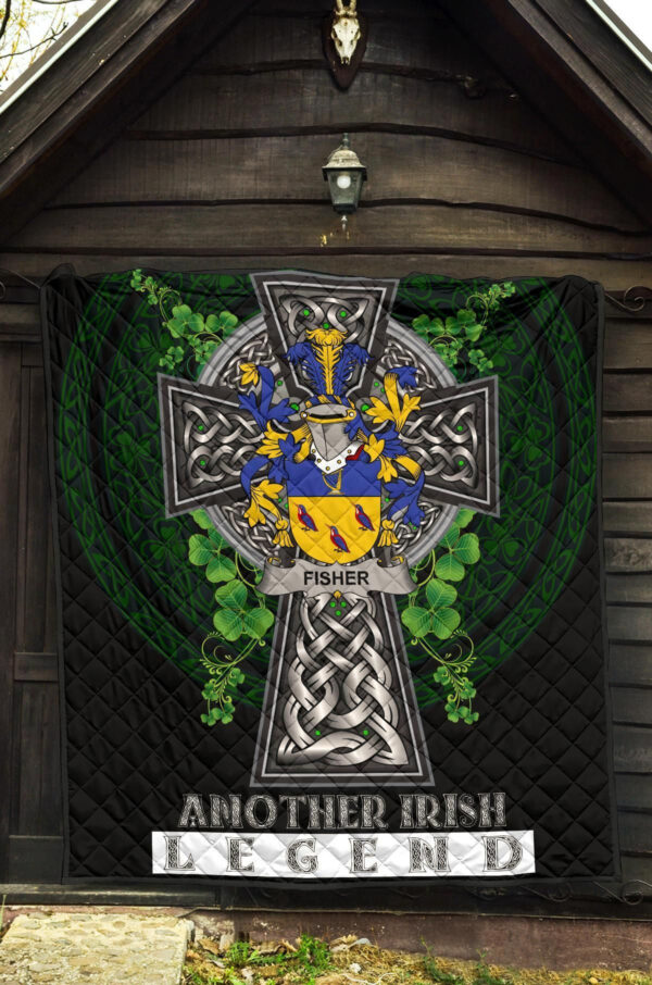 Fisher Ireland Premium Quilt Family Crest Ireland Legend - Image 5