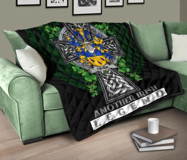 Fisher Ireland Premium Quilt Family Crest Ireland Legend - Image 10