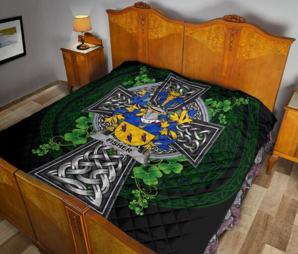 Fisher Ireland Premium Quilt Family Crest Ireland Legend - Image 11