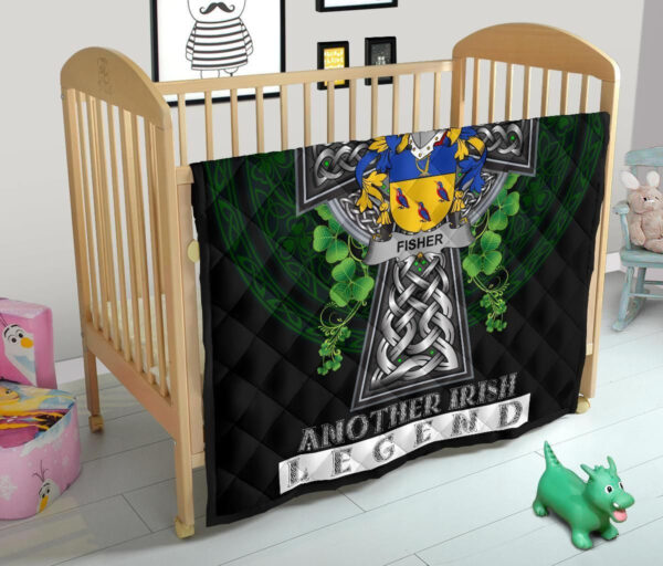 Fisher Ireland Premium Quilt Family Crest Ireland Legend - Image 12