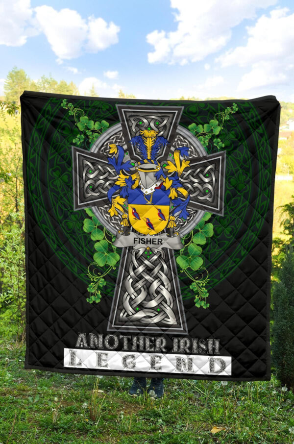 Fisher Ireland Premium Quilt Family Crest Ireland Legend - Image 4