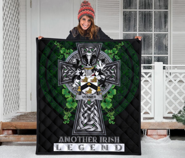 Verner Ireland Premium Quilt Family Crest Ireland Legend - Image 3