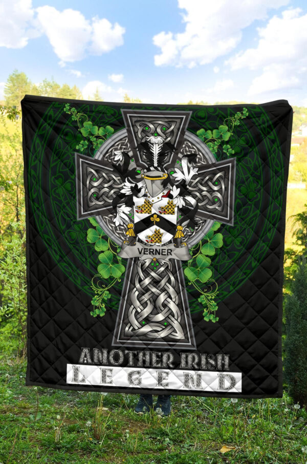 Verner Ireland Premium Quilt Family Crest Ireland Legend - Image 4