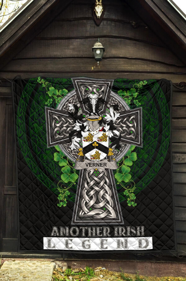 Verner Ireland Premium Quilt Family Crest Ireland Legend - Image 5