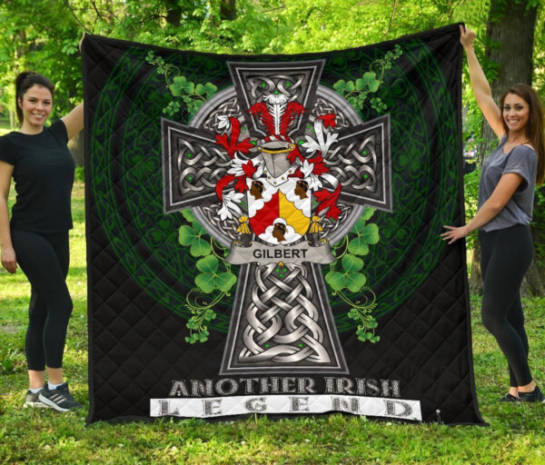 Gilbert Ireland Premium Quilt Family Crest Ireland Legend