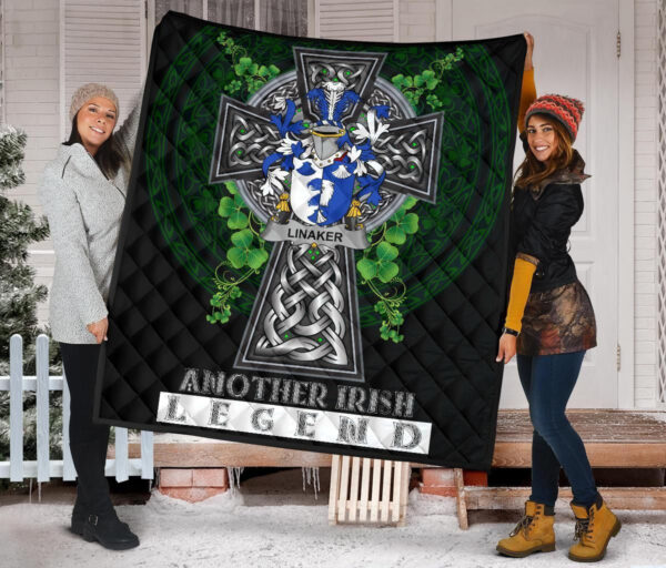 Linaker Ireland Premium Quilt Family Crest Ireland Legend - Image 2