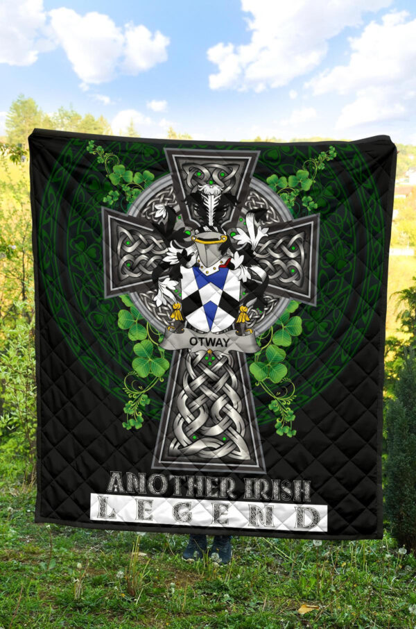 Otway Ireland Premium Quilt Family Crest Ireland Legend - Image 4