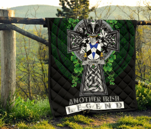 Otway Ireland Premium Quilt Family Crest Ireland Legend - Image 8