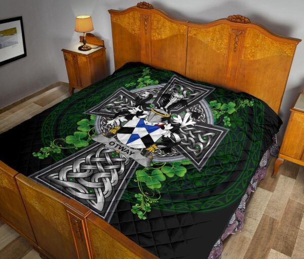 Otway Ireland Premium Quilt Family Crest Ireland Legend - Image 11