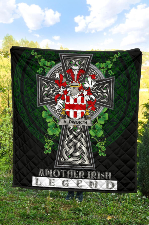 Aldworth Ireland Premium Quilt Family Crest Ireland Legend - Image 4