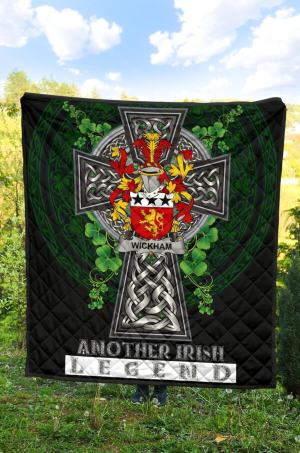 Wickham Ireland Premium Quilt Family Crest Ireland Legend - Image 4